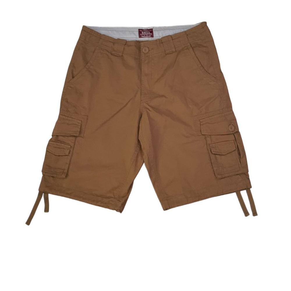 Match Brown Cargo Shorts for Men